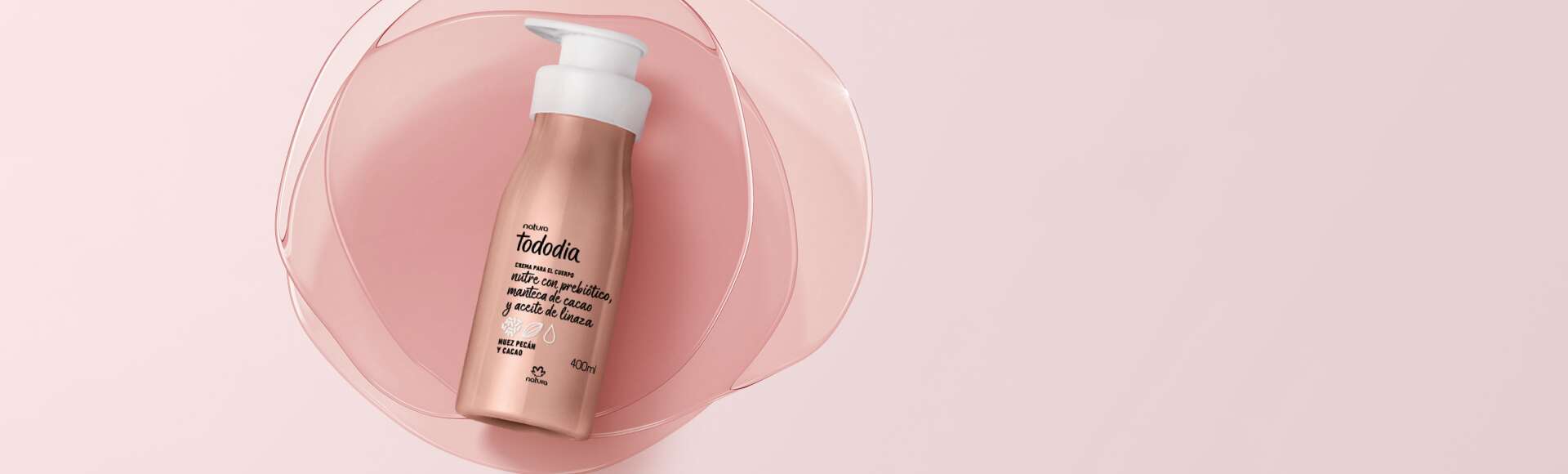 Crema Nutritiva Tododia Nuez Pecán y Cacao 400 ml