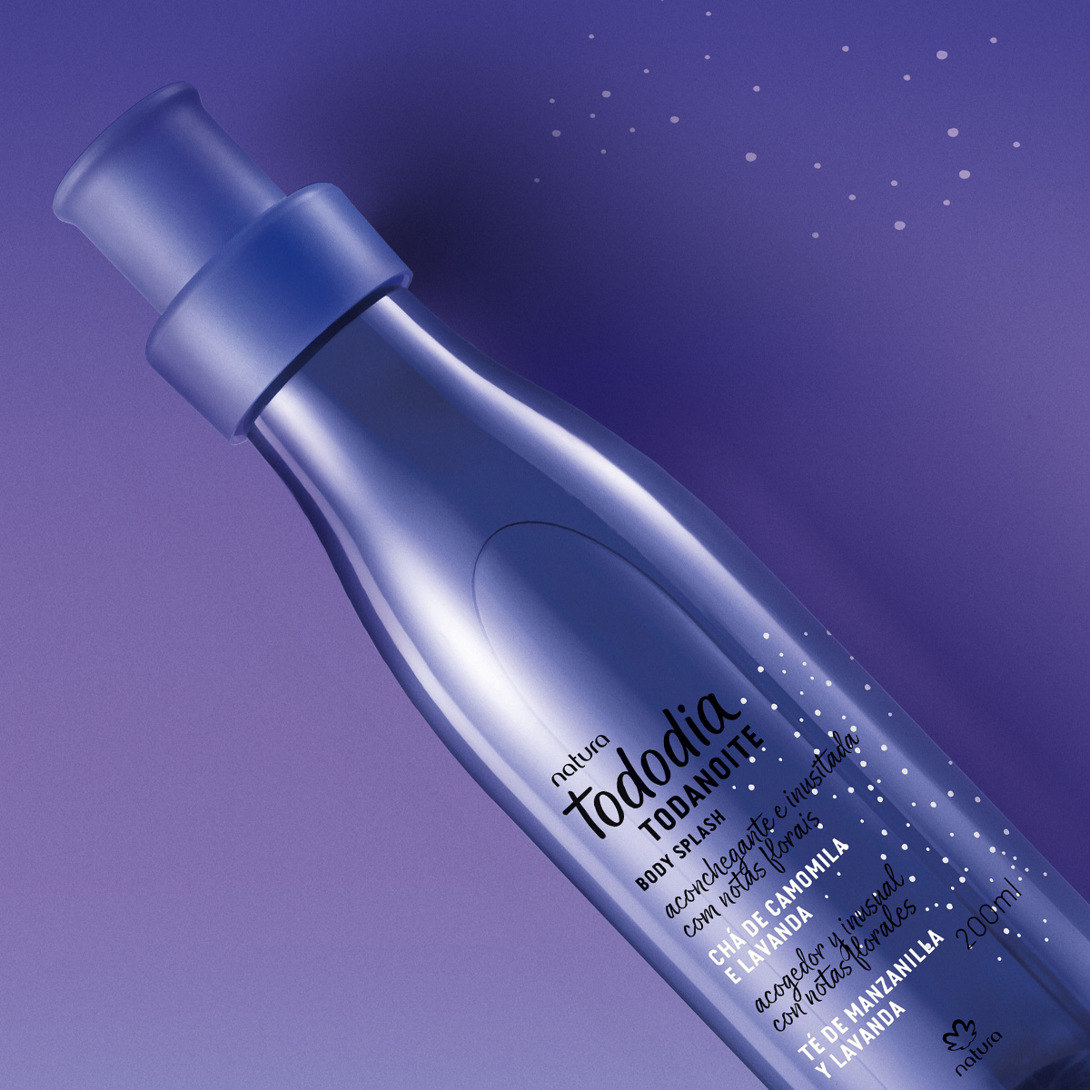 Body Splash Tododia Té de Manzanilla y Lavanda Femenino 200 ml