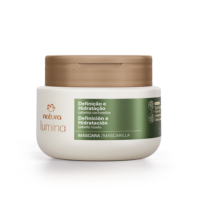 Máscara Lumina Recuperadora Cabellos Rizados 250 ml