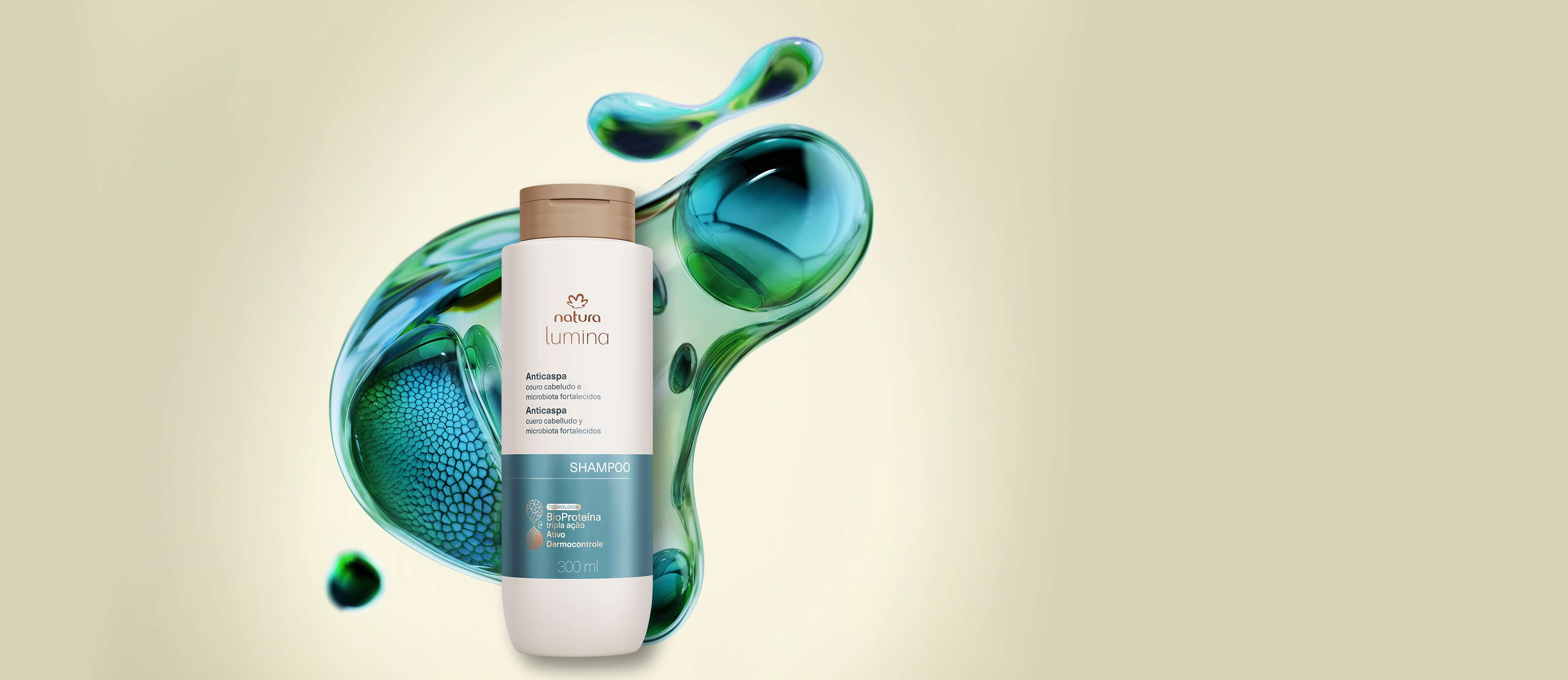 Shampoo Lumina Reequilibrante Anticaspa 300 ml