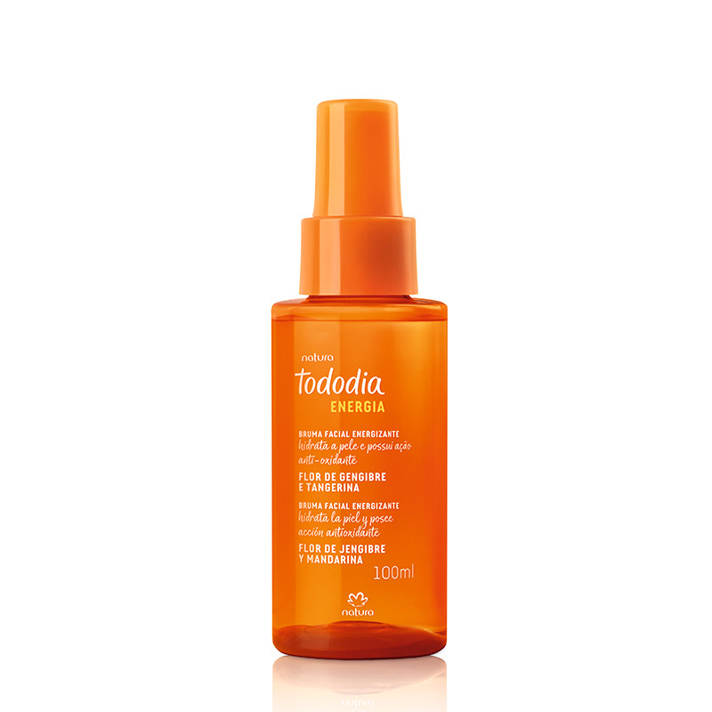 Bruma Facial Tododia Flor de Jengibre y Mandarina 100 ml