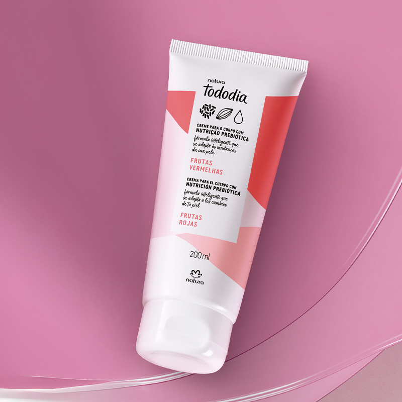 Gel Exfoliante Corporal Tododia Frutas Rojas 100 g