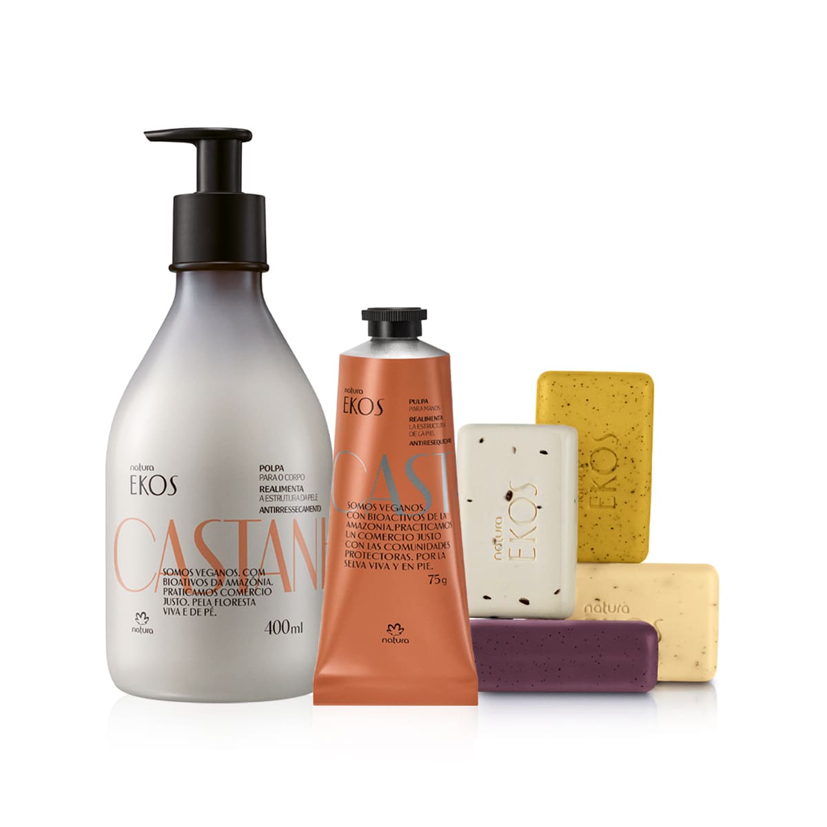 Kit Ekos Castaña Rutina Corporal