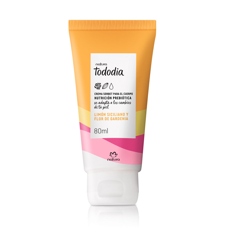 Crema nutritiva limon siciliano y flor de gardenia Tododia 80ml