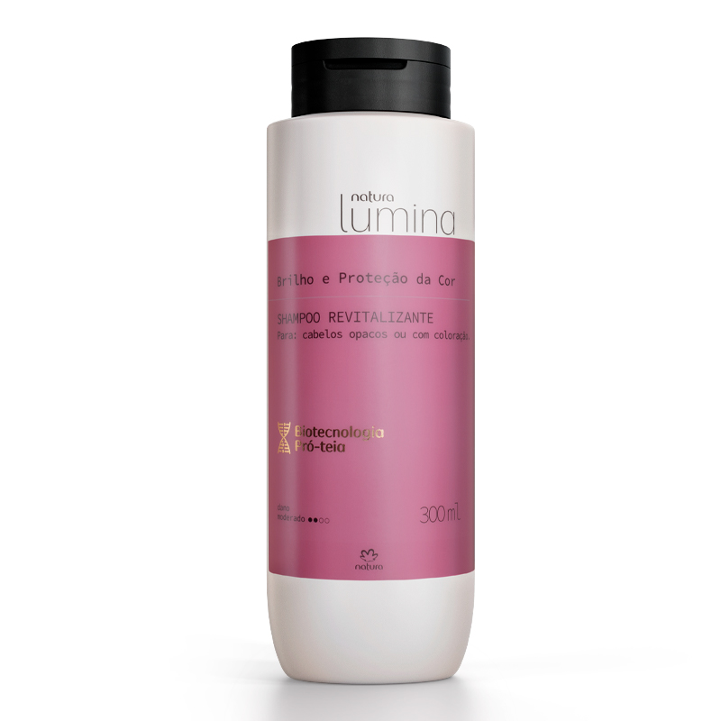Shampoo Revitalizante Brillo Y Proteccion Del Color Lumina 300 ml