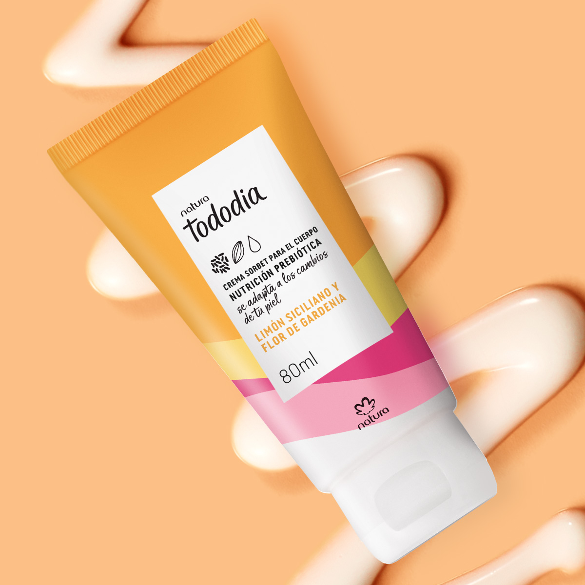 Crema Nutritiva Tododia Limón Siciliano y Flor de Gardenia 80 ml