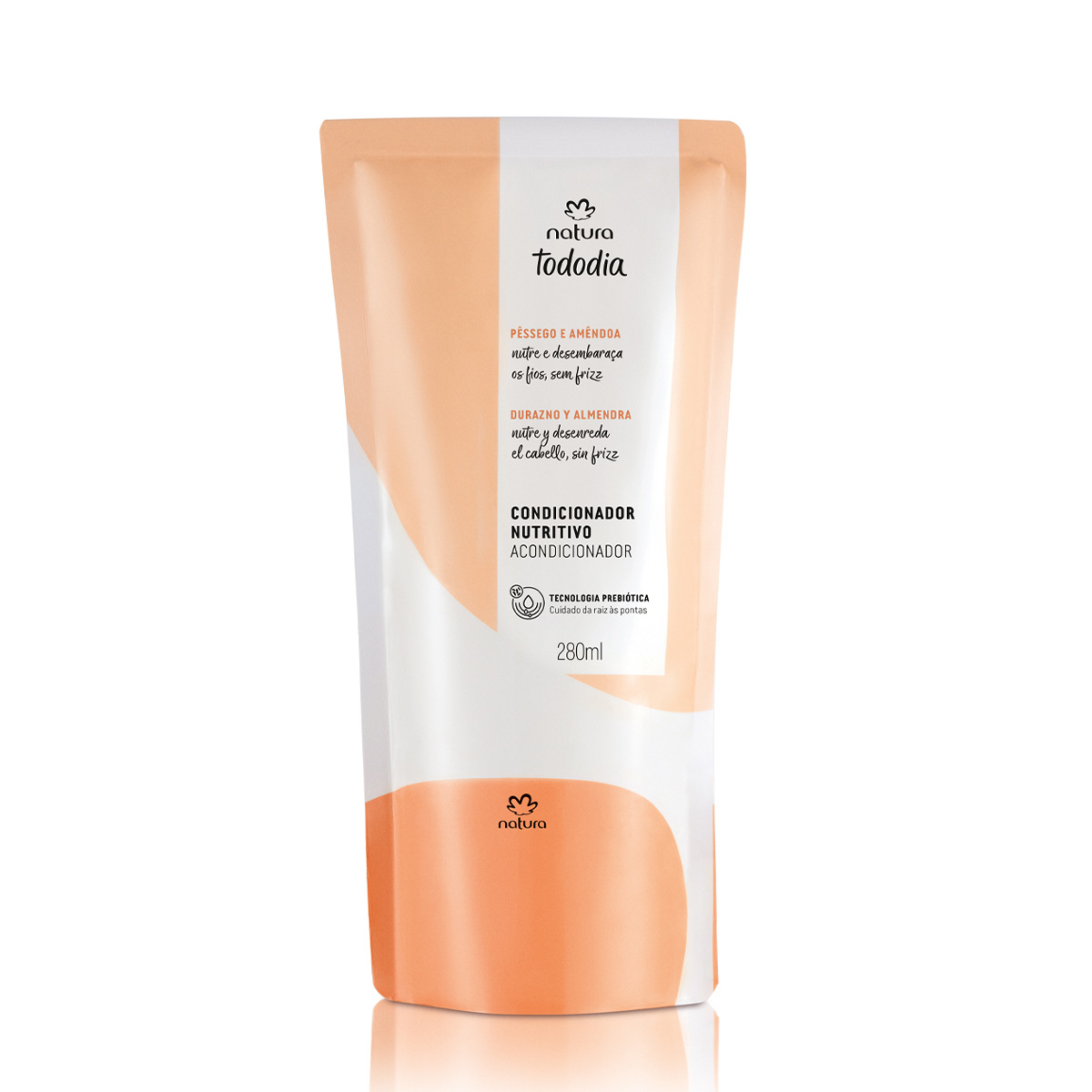 Repuesto Acondicionador Nutritivo Tododia Durazno y Almendras 280 ml
