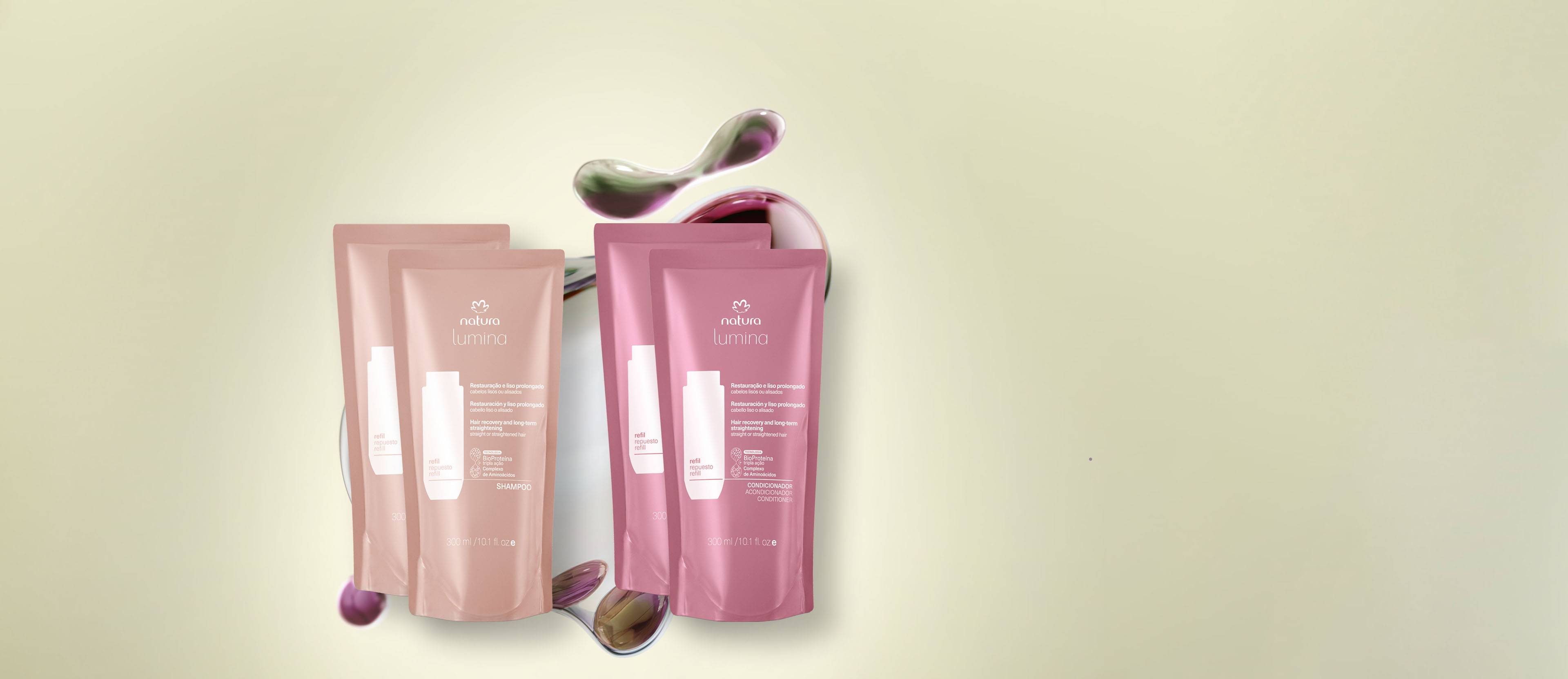 Kit Repuestos Lumina Cabellos Lisos o Alisados