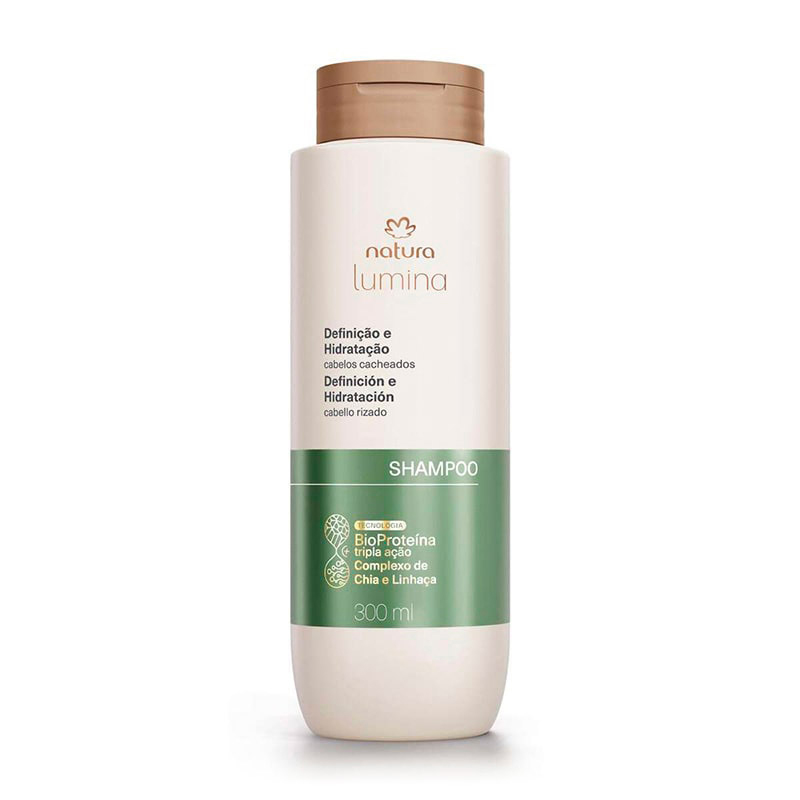 Shampoo Lumina Cremoso Cabellos Rizados 300 ml