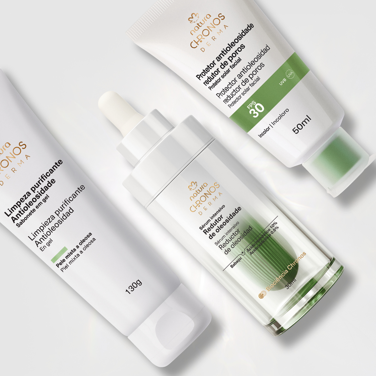 Kit Rutina para Piel Oleosa Chronos Derma