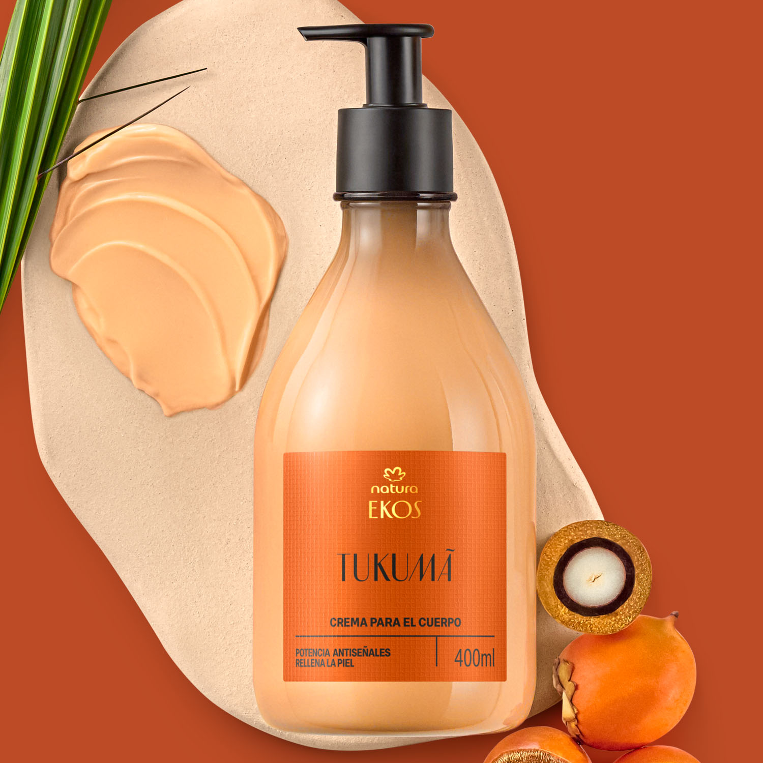 Crema Hidratante Corporal Ekos Tukumá 400 ml