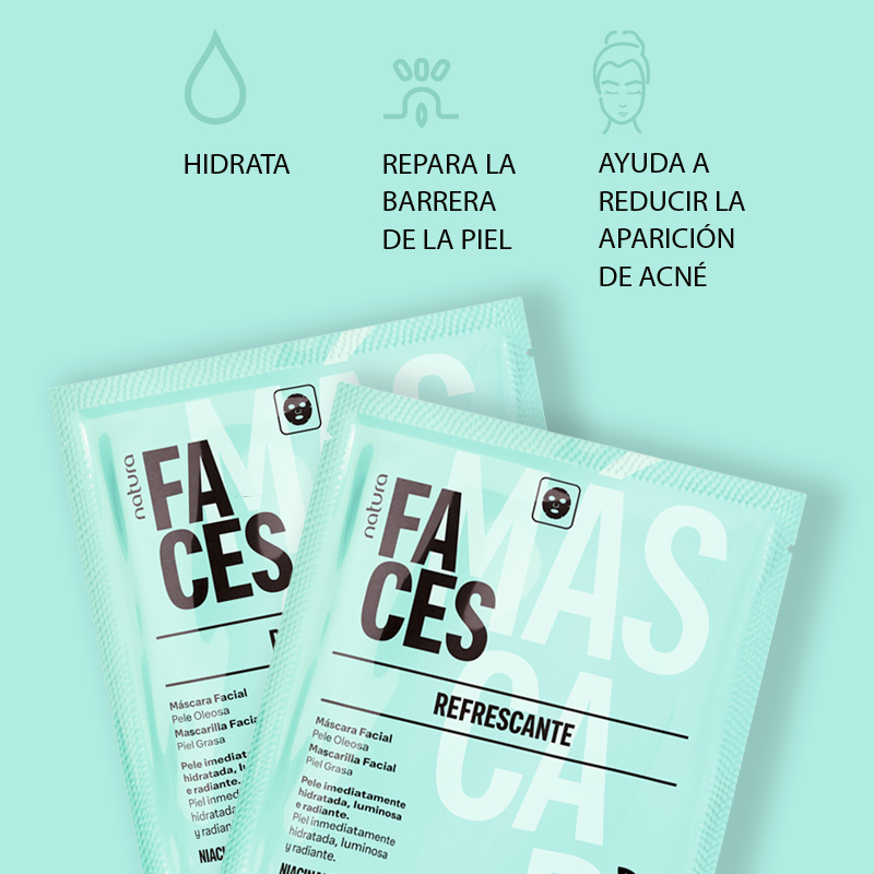 Máscara refrescante Faces 20 ml
