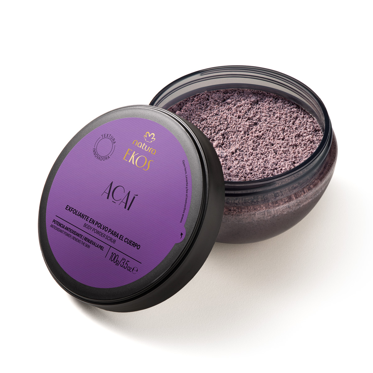 Exfoliante en Polvo para el Cuerpo Ekos Açaí 100 g