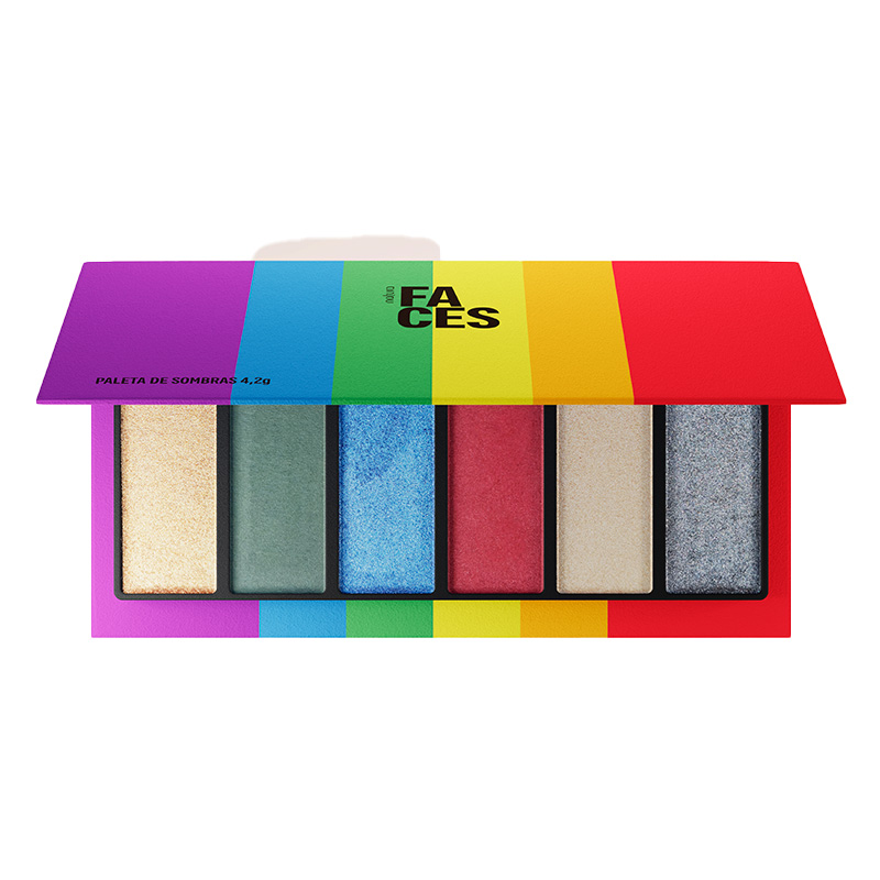 Paleta De Sombras Faces 4,2 g