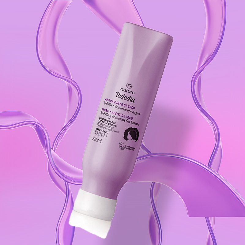 Acondicionador Cabello Rizado Tododia Mora y Óleo de Coco 280 ml