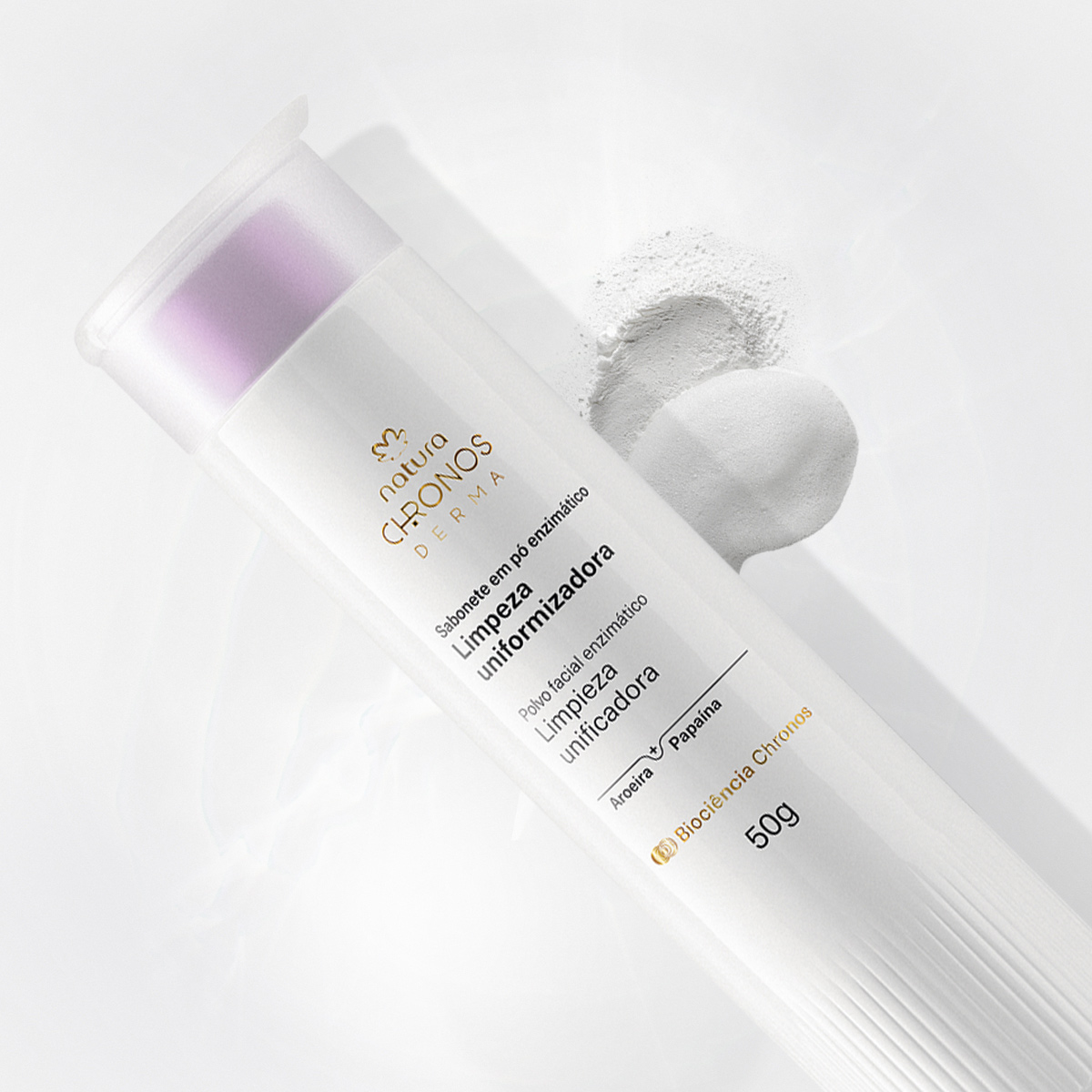 Jabón en Polvo Enzimático Limpieza Uniformizante Chronos Derma 50 g