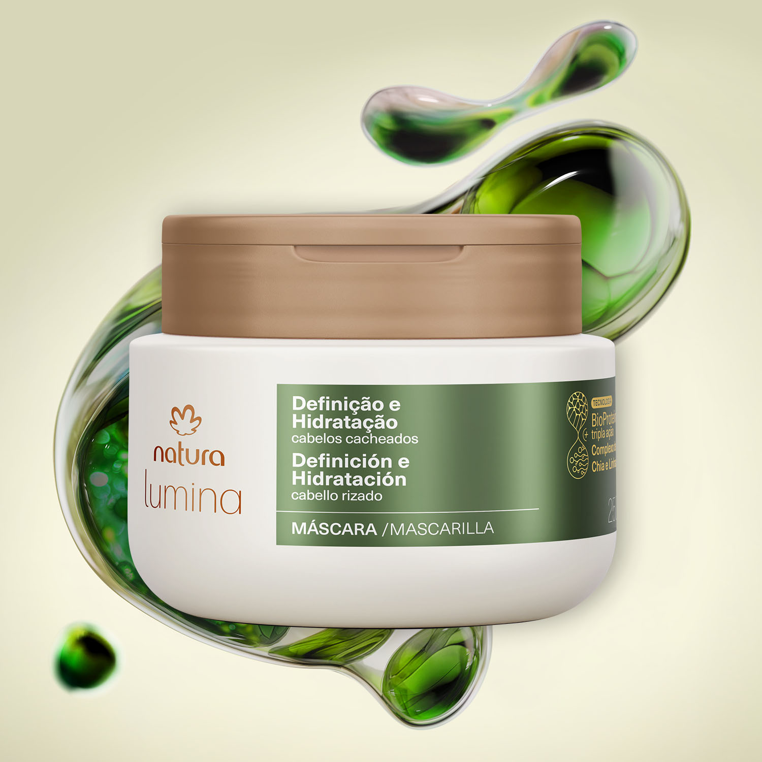 Máscara Definición y Hidratación Lumina 250ml
