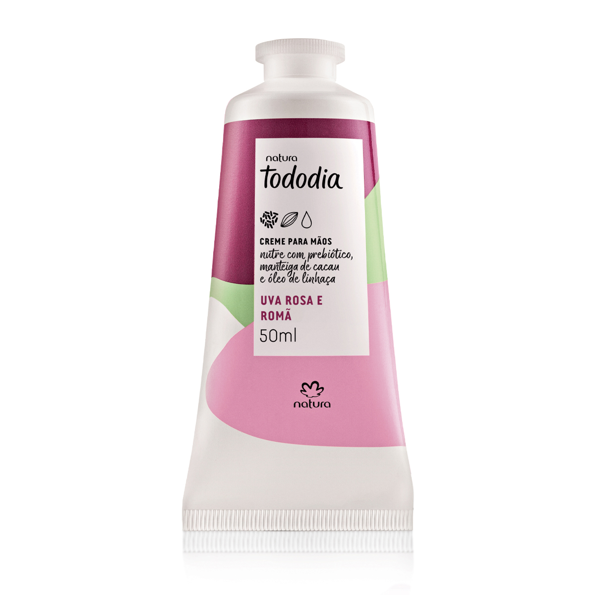 Crema Nutritiva para manos Tododia Uva Rosada y Granada 50ml