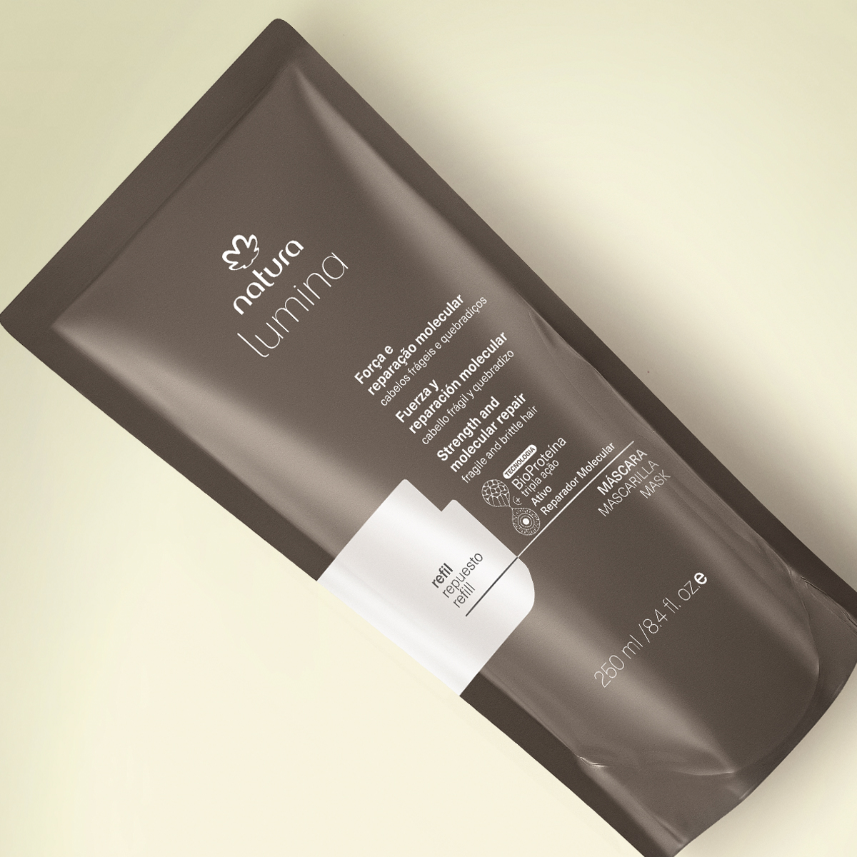 Repuesto Máscara Lumina Fuerza y Reparación Molecular 250 ml