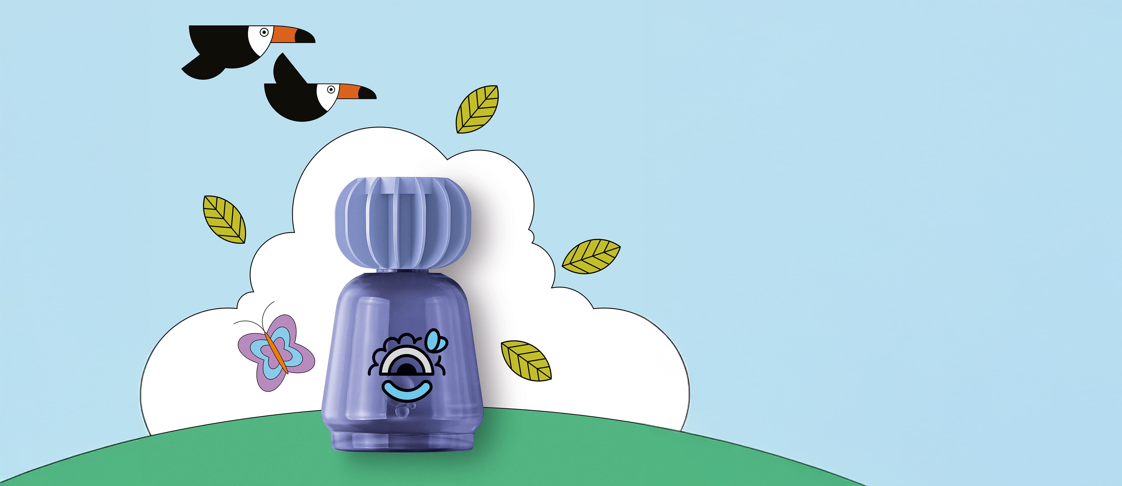 Colonia Infantil Naturé Molinos de vientos 100ml