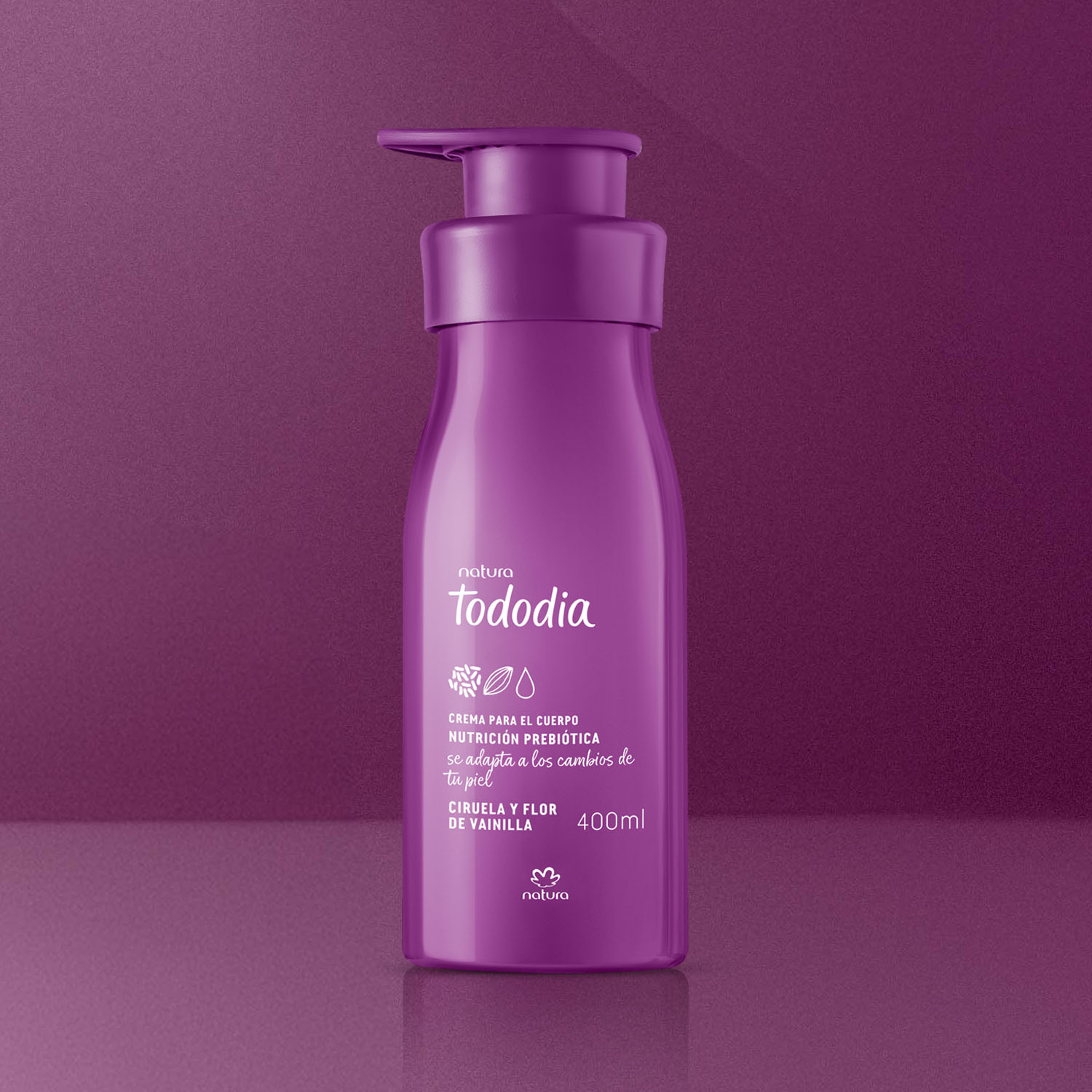 Crema Nutritiva Tododia Ciruela y Flor de Vainilla
