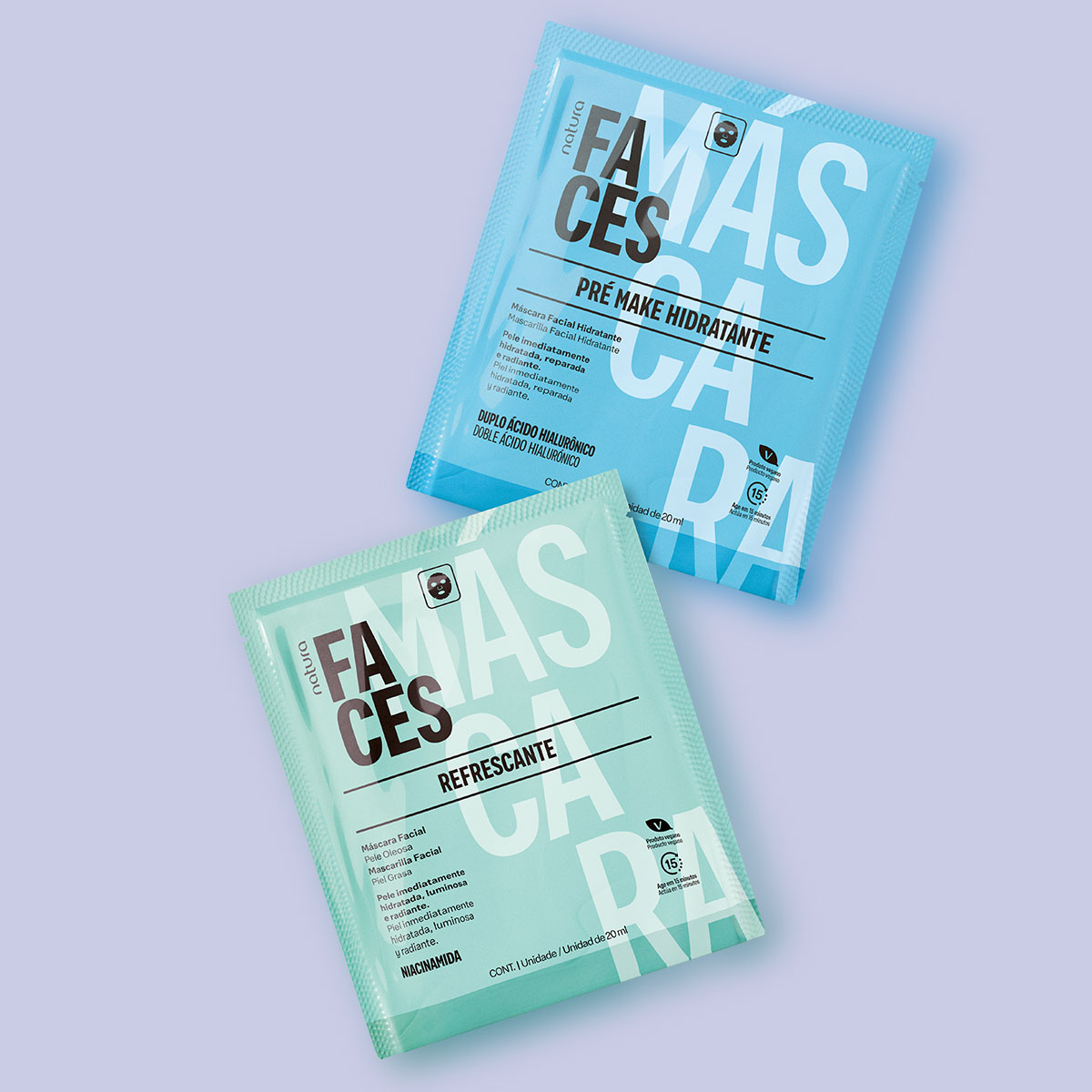 Regalo Faces Dúo de Mascarillas