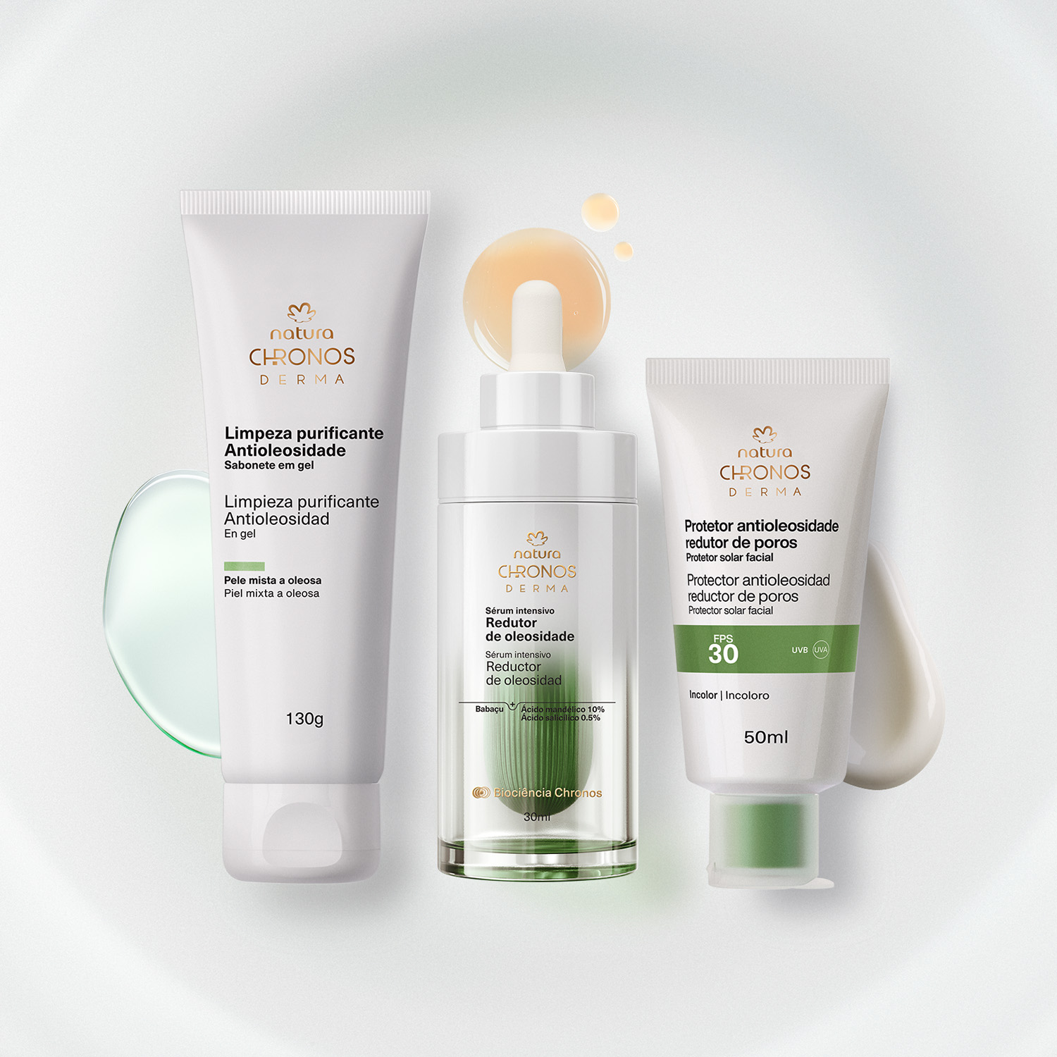 Kit Rutina para Piel Oleosa Chronos Derma