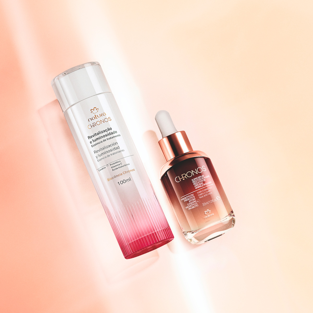 Esencia de Tratamiento Revitalización y Luminosidad Chronos Derma 100 ml