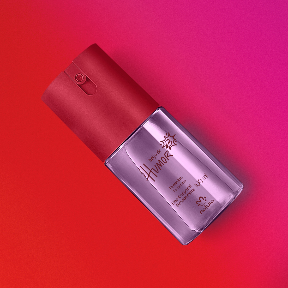 Desodorante Corporal Humor Beijos Femenino 100 ml