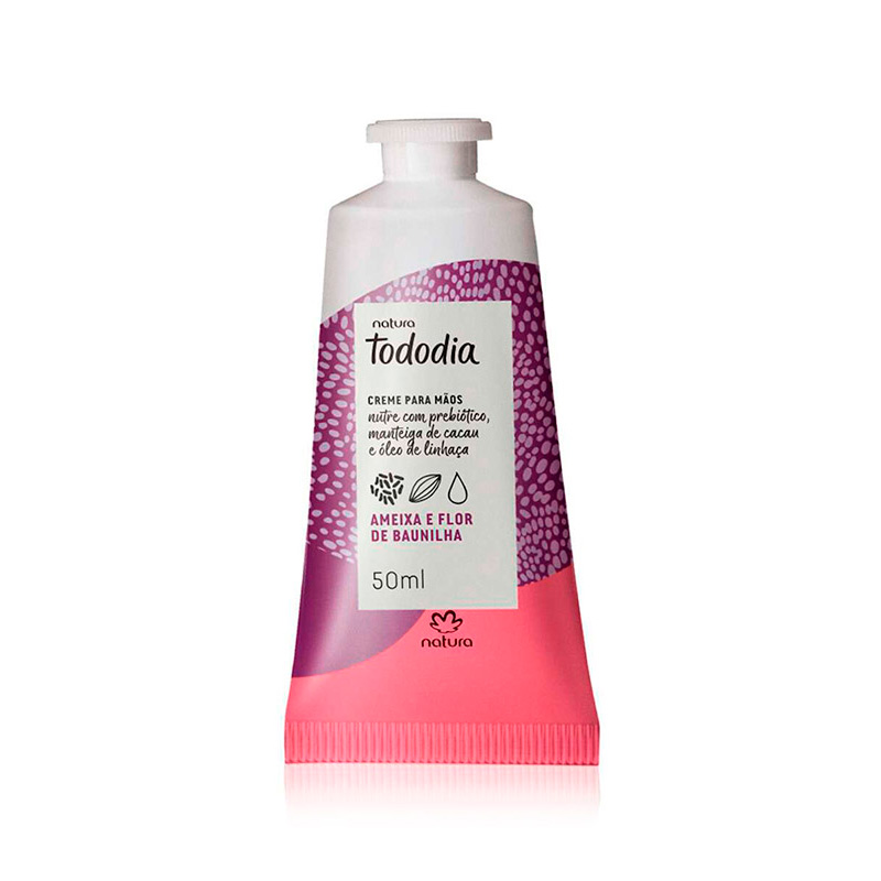 Crema nutritiva para manos ciruela y flor de vainilla Tododia 50 g