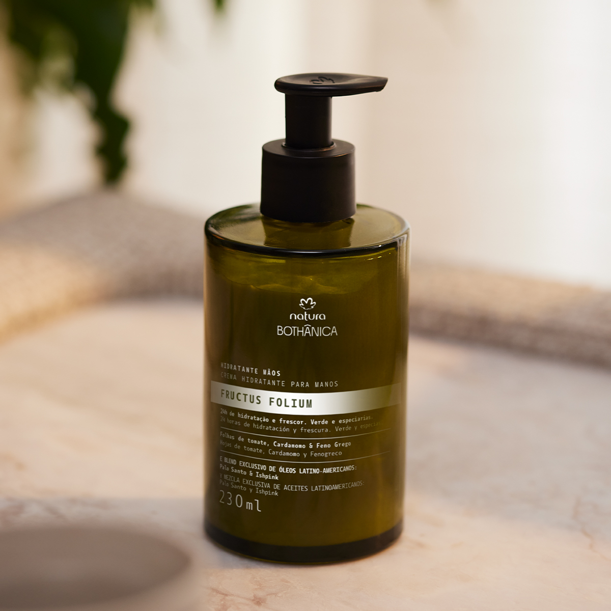 Crema Hidratante para Manos Bothanica Fructus Folium 230 ml