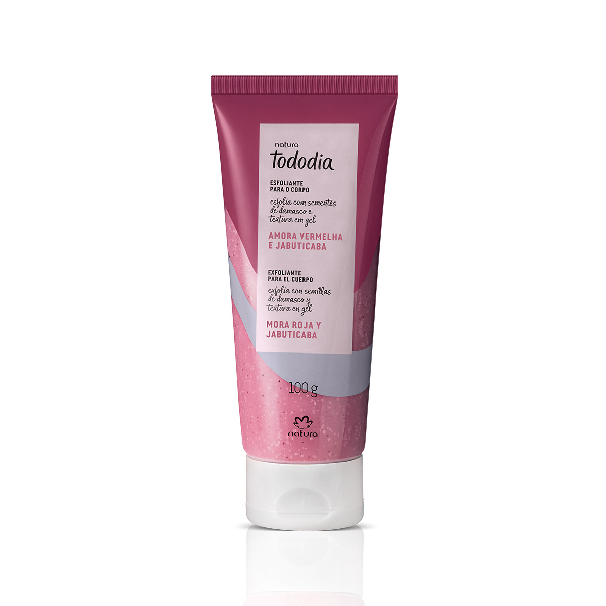 Jabón Exfoliante Corporal Tododia Mora Roja y Jabuticaba 100 g