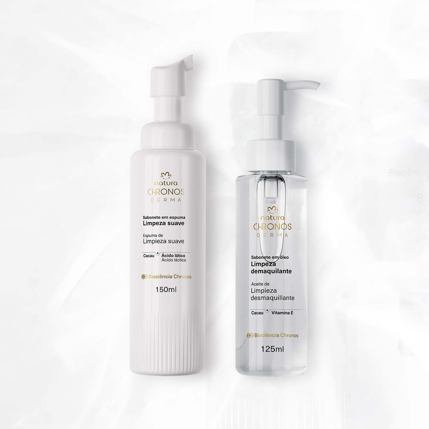 Kit Jabón en Espuma y en Aceite Chronos Derma