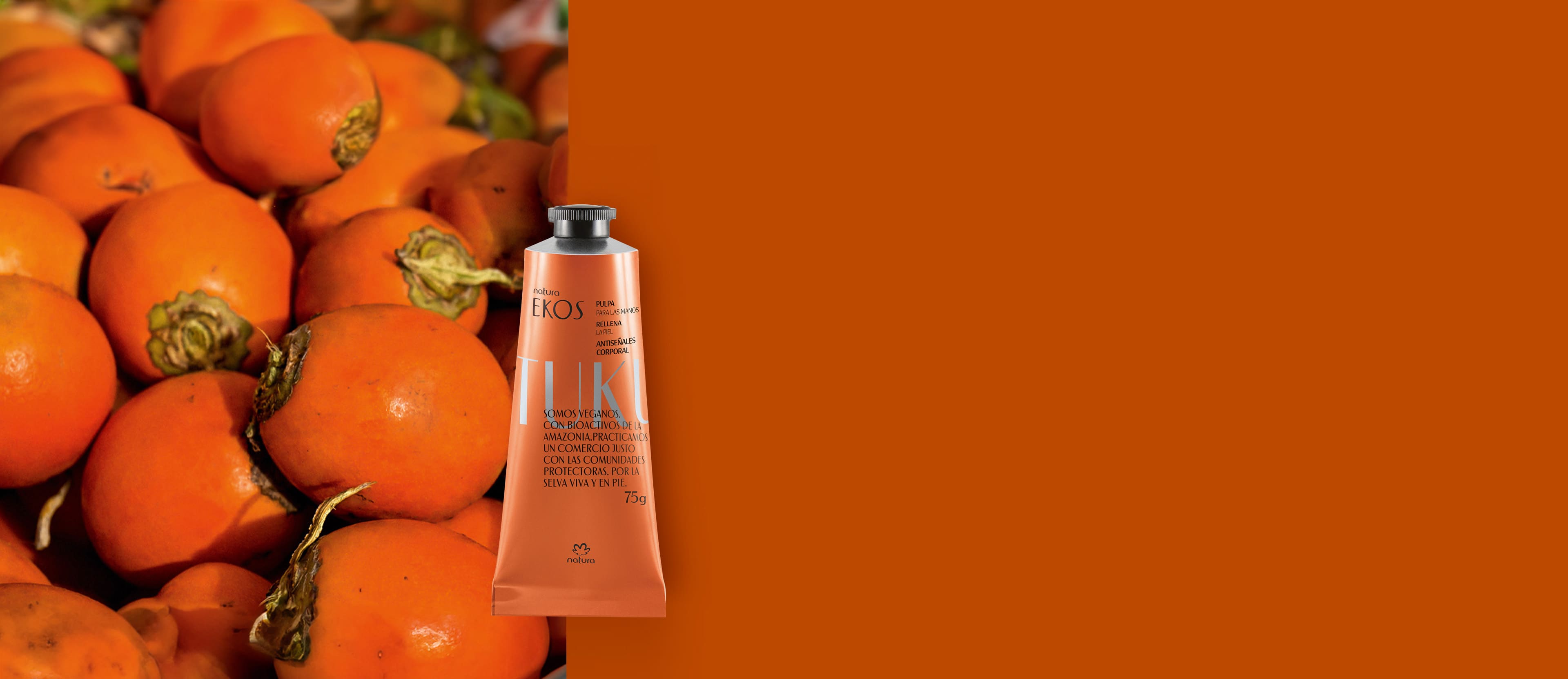 Crema Hidratante para Manos Ekos Tukumá 75 g