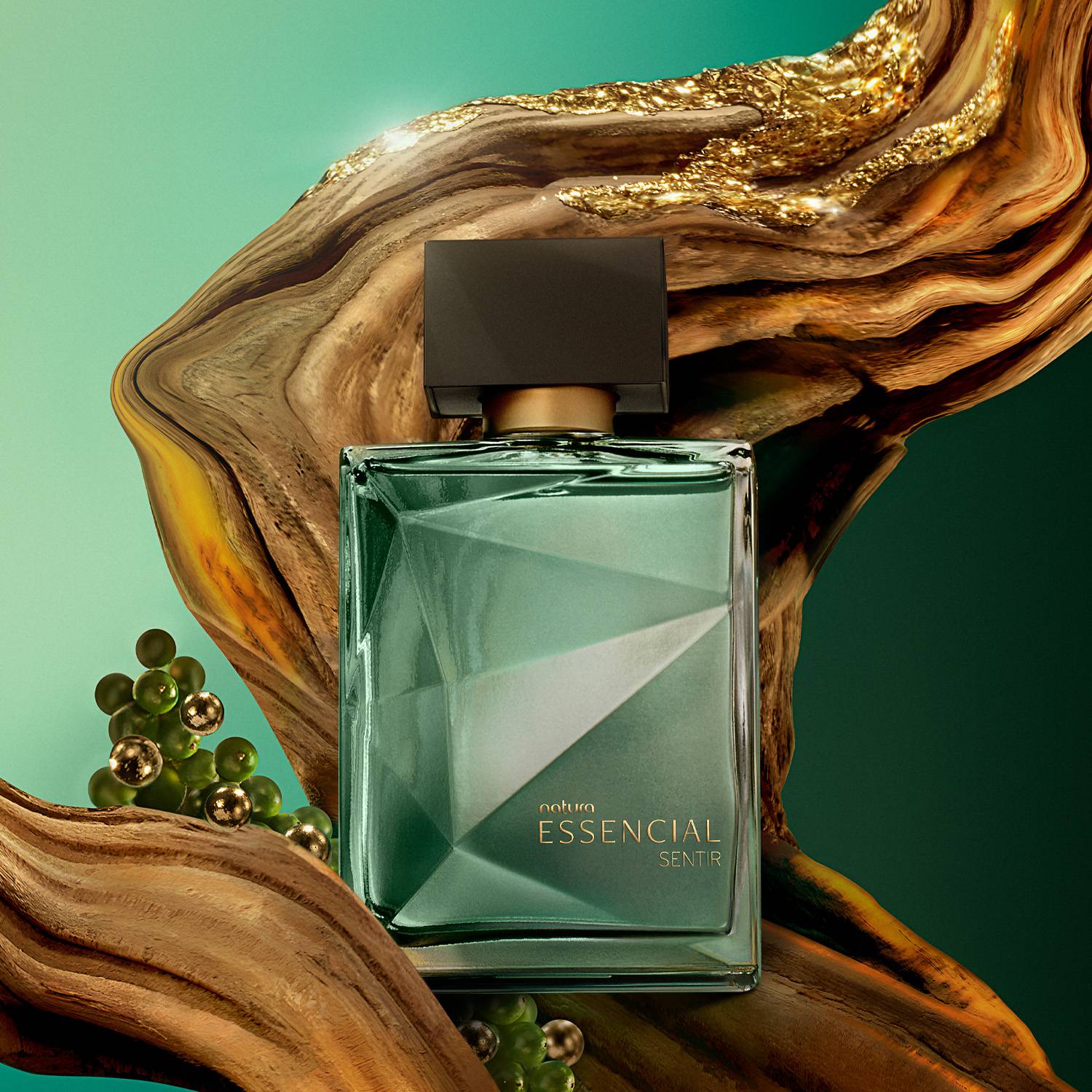 Eau de Parfum Essencial Sentir Masculino Miniatura 25 ml