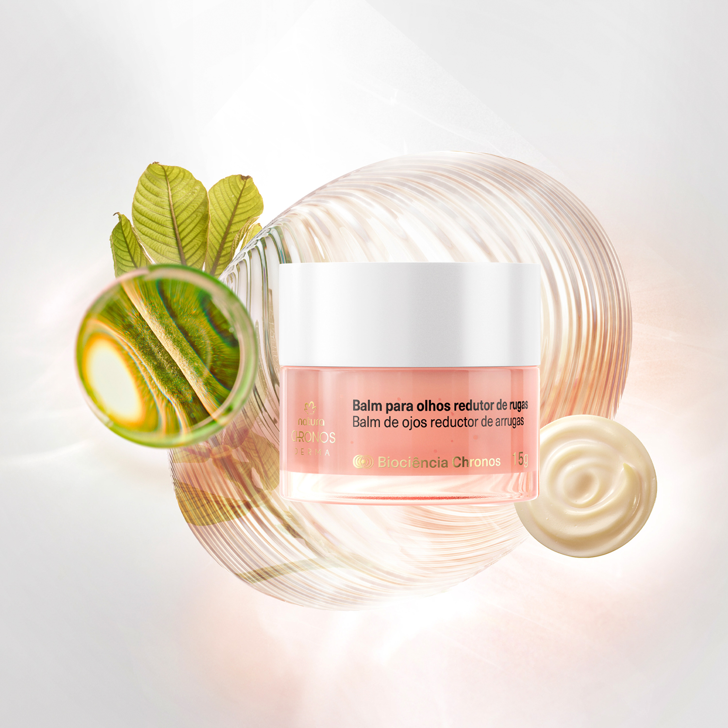 Bálsamo para Contorno de Ojos Reductor de Arrugas Chronos Derma 15 g