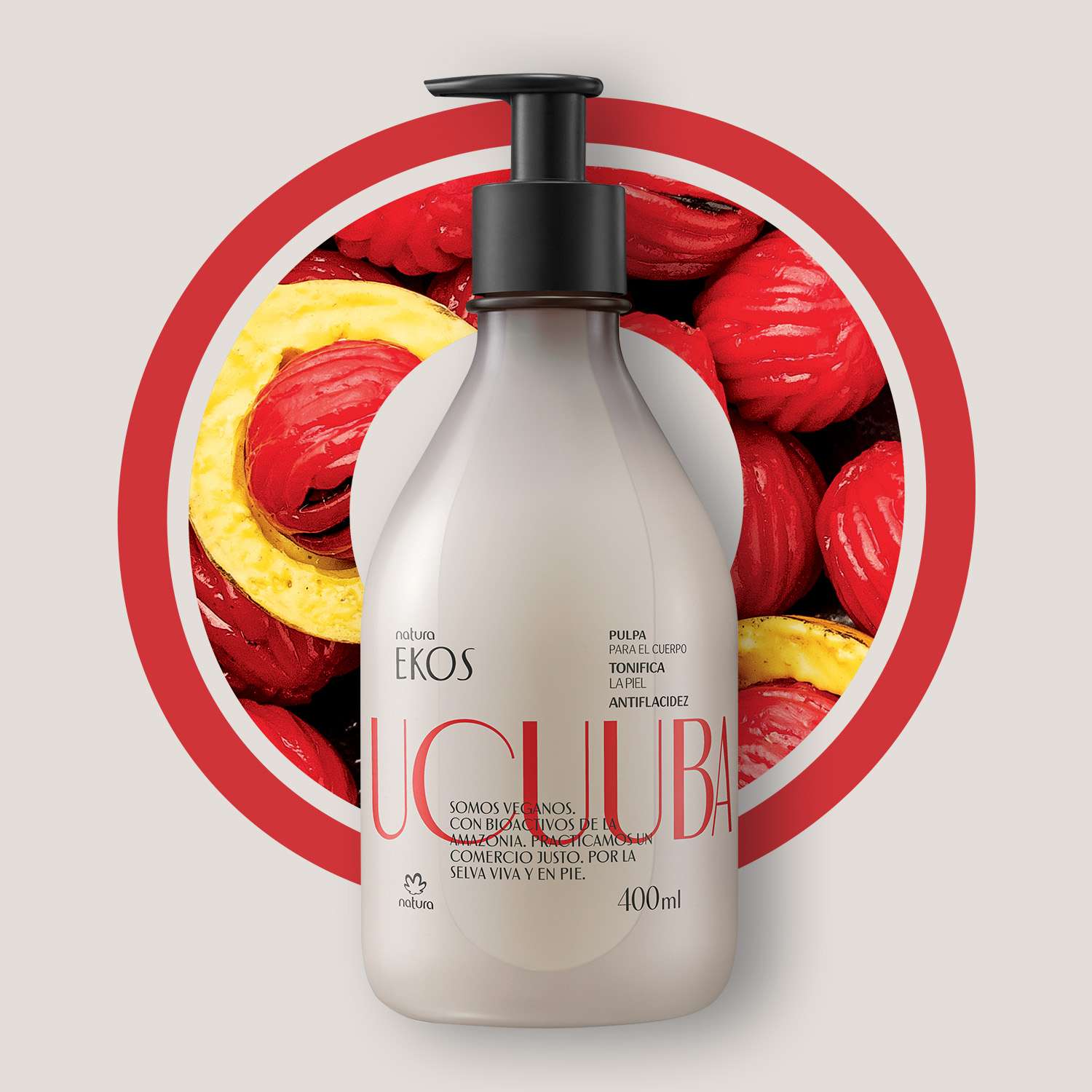 Crema Hidratante Corporal Ekos Ucuuba 400 ml