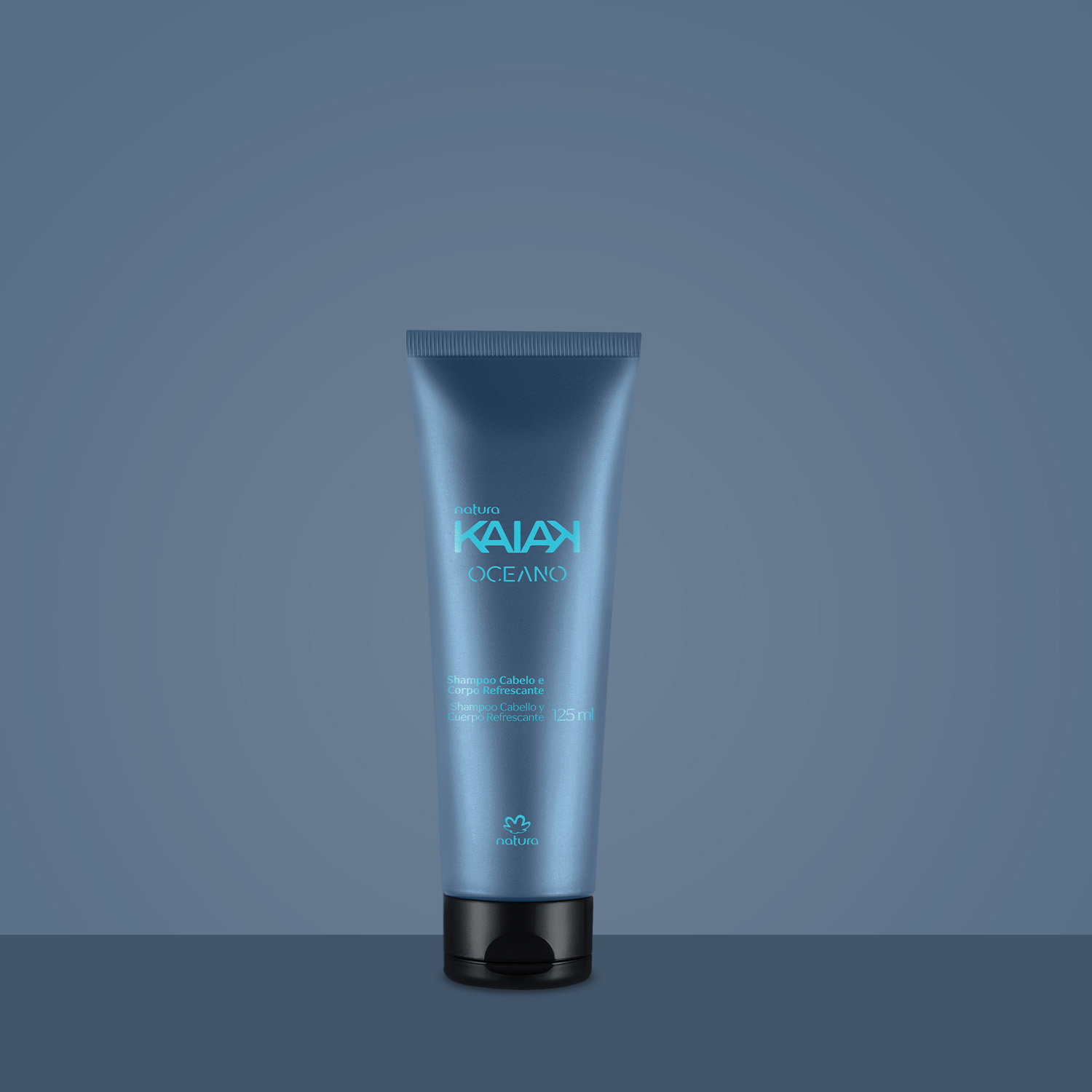 Shampoo Cabello y Cuerpo Kaiak Oceano Masculino 125 ml