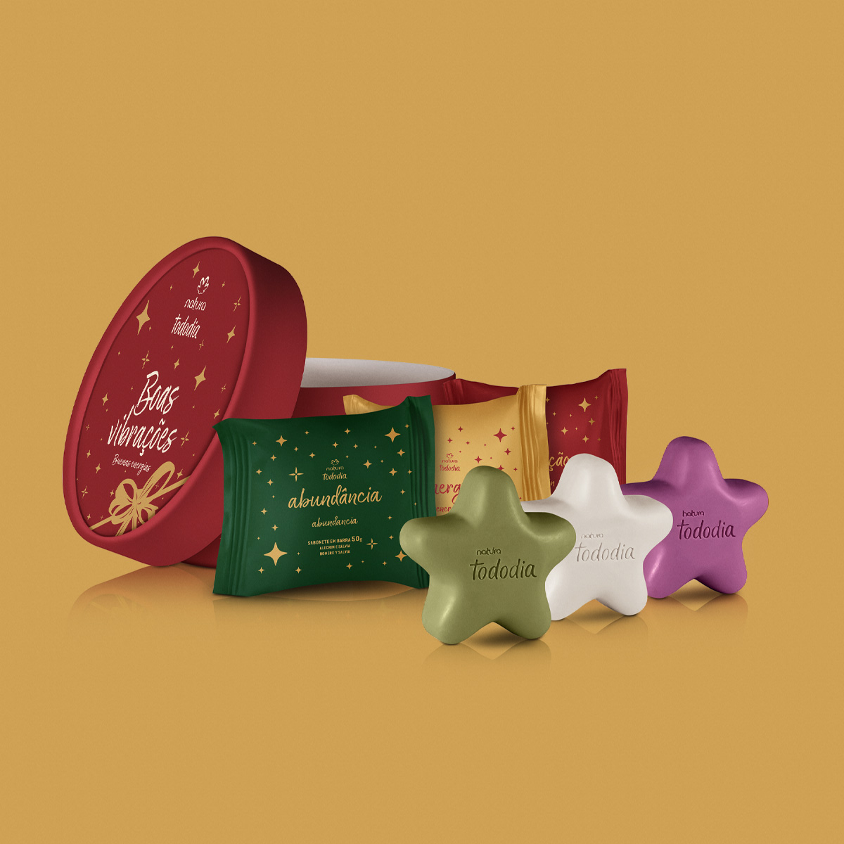 Regalo Natura Tododia Jabones Miniaturas Estrellas