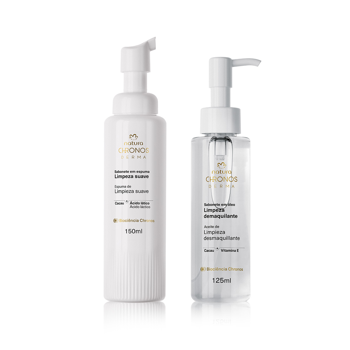 Kit Jabón en Espuma y en Aceite Chronos Derma
