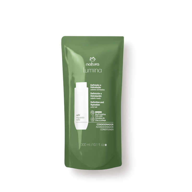 Repuesto Acondicionador Lumina Hidratante Cabellos Rizados 300 ml