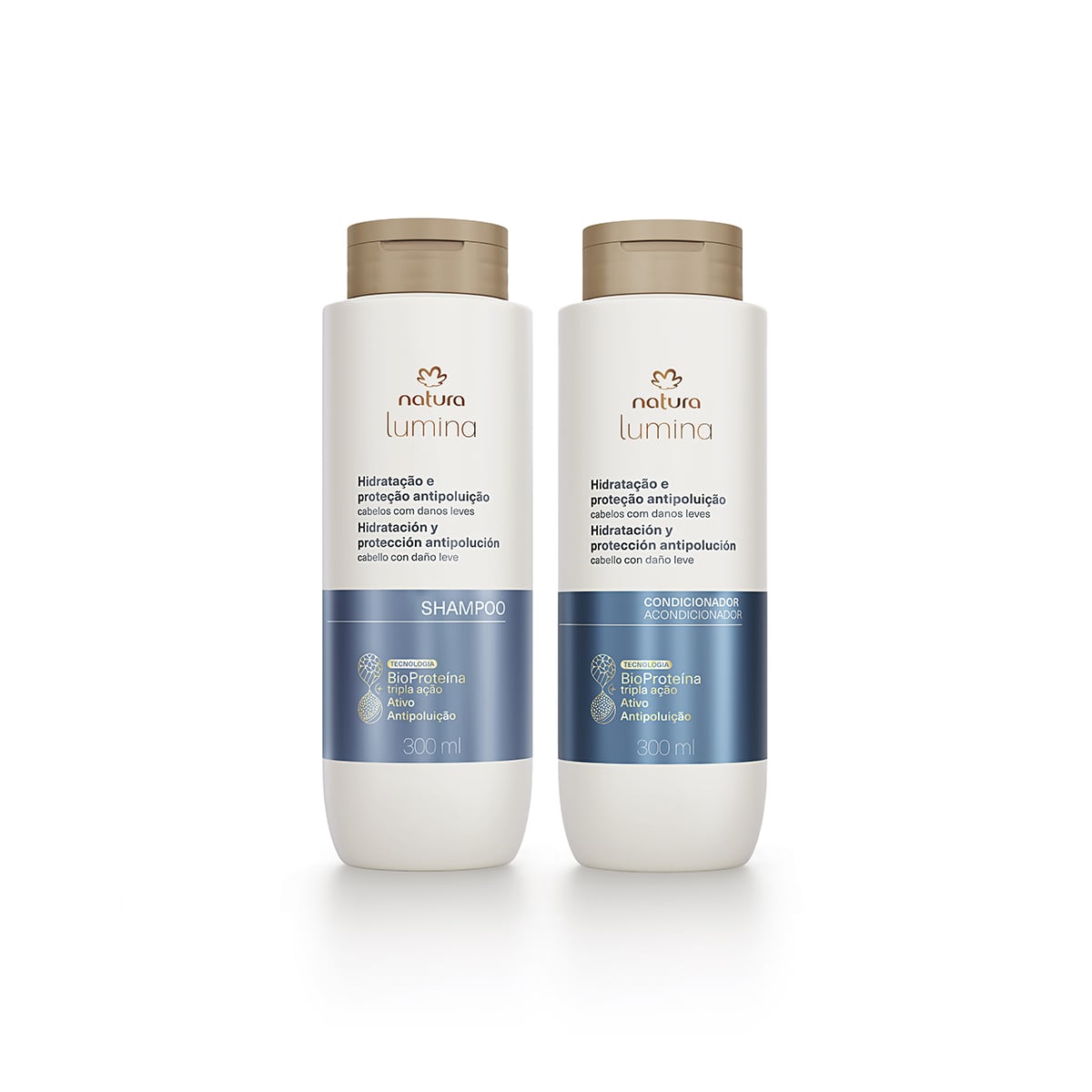 Kit Lumina Shampoo y Acondicionador Hidratación y Protección Antipolución