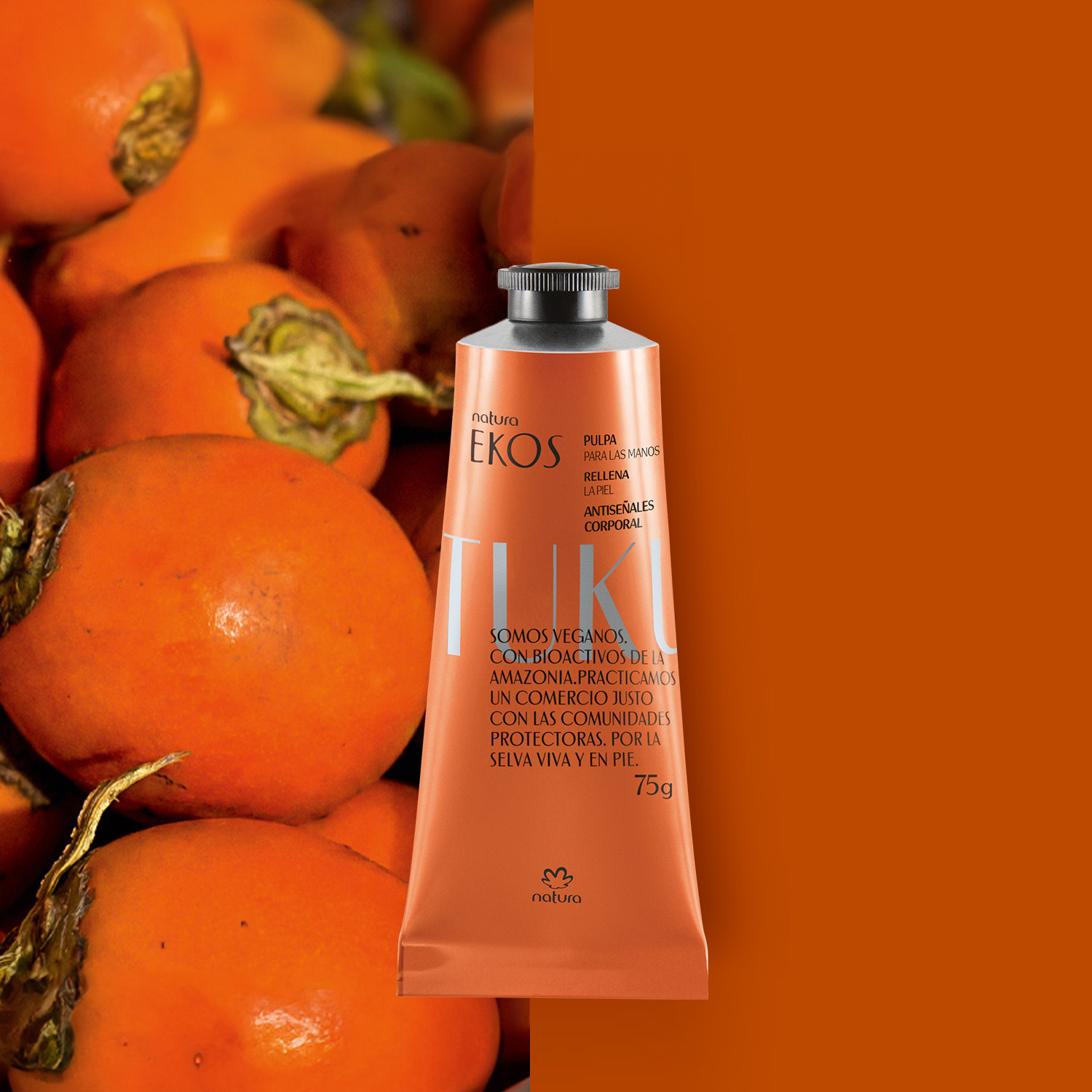 Crema Hidratante para Manos Ekos Tukumá 75 g