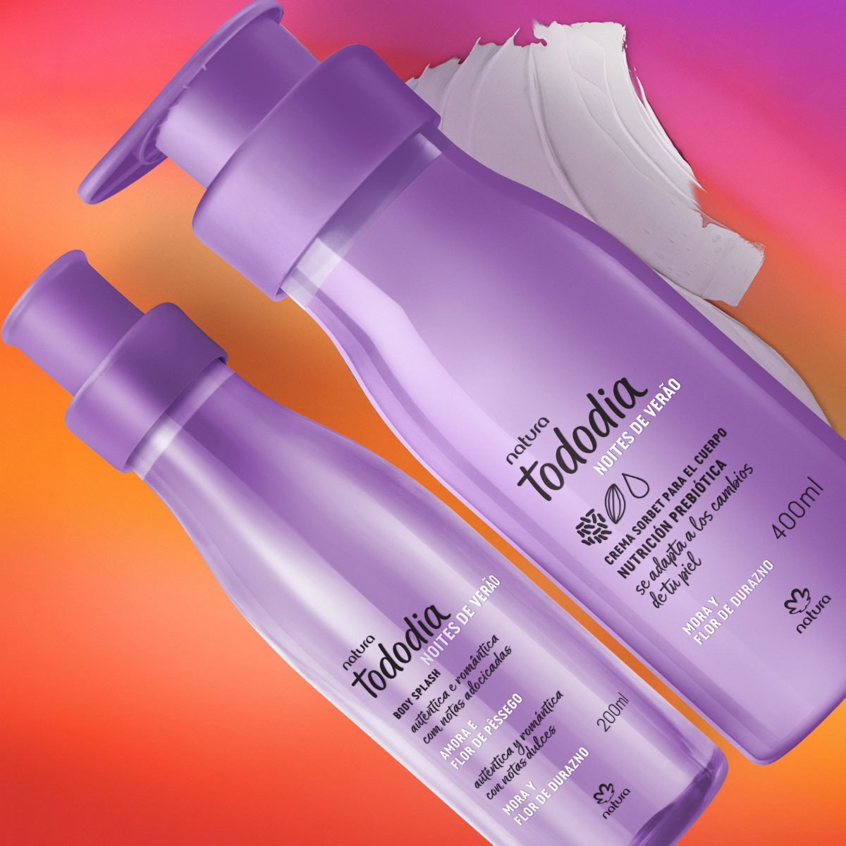 Kit Tododia Mora y Flor de Durazno Hidratación y Perfumación