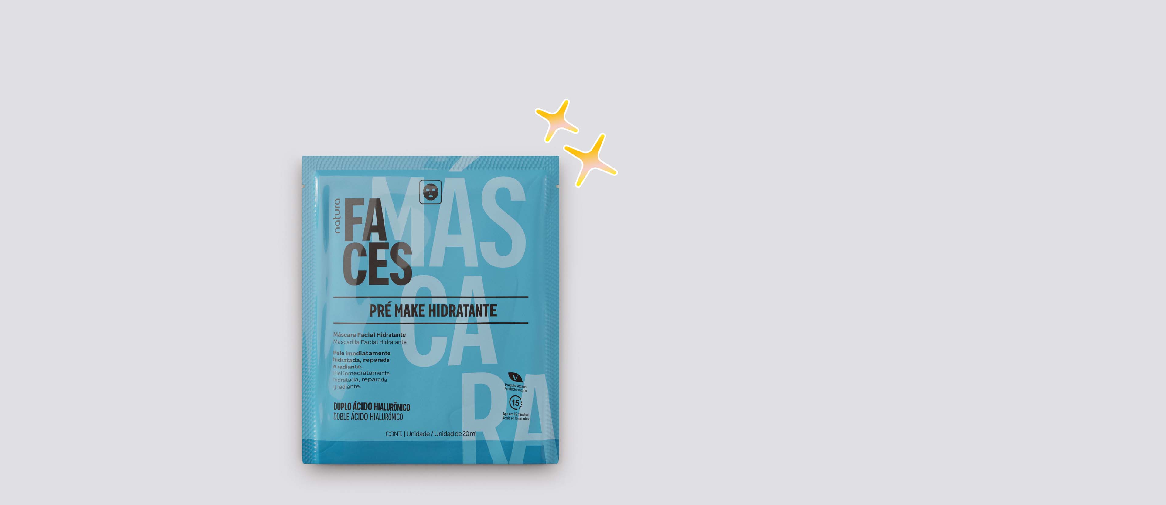 Máscara refrescante Faces 20 ml