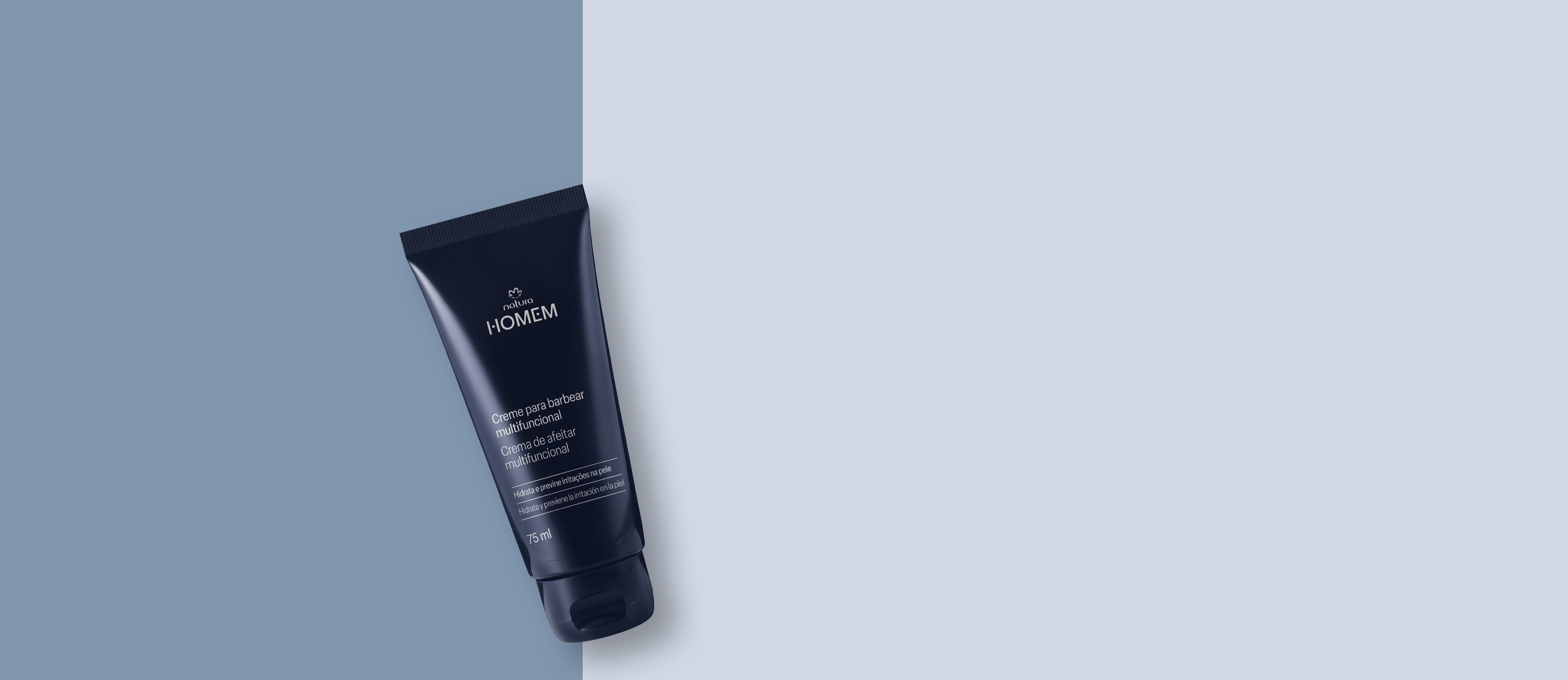 Crema de Barbear Multifuncional Homem 75 ml