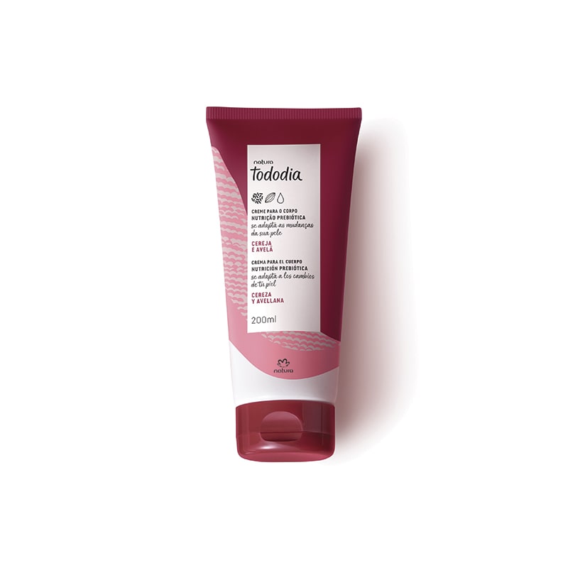 Crema Nutritiva Cereza y Avellana Tododia 200ml