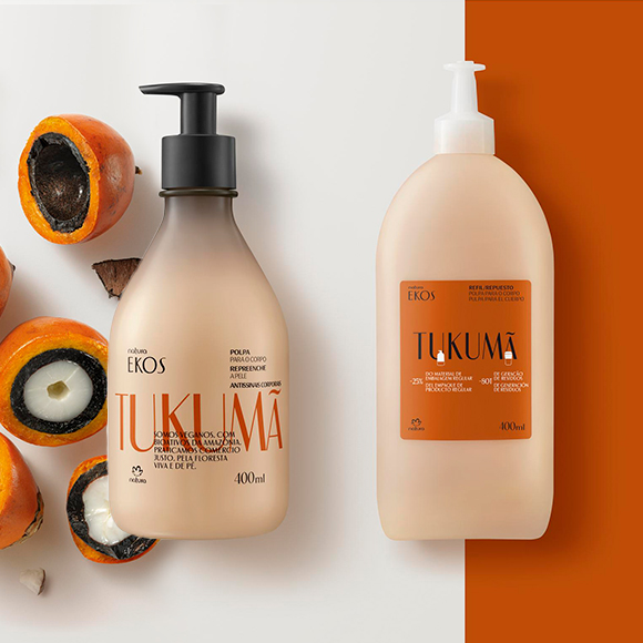 Repuesto Pulpa Hidratante Corporal Ekos Tukumá 400 ml