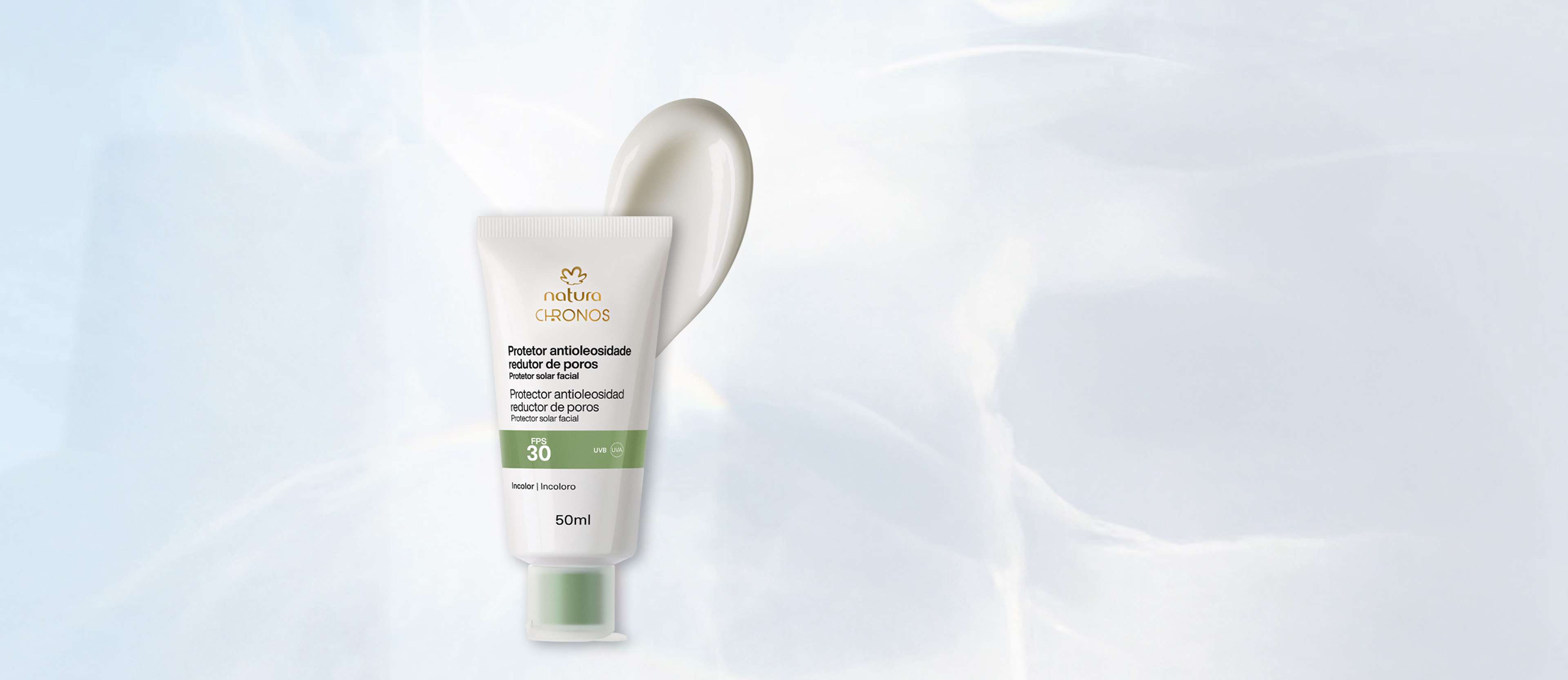 Protector Antioleosidad Reductor de Poros FPS 30/FPUVA Chronos Derma 50 ml