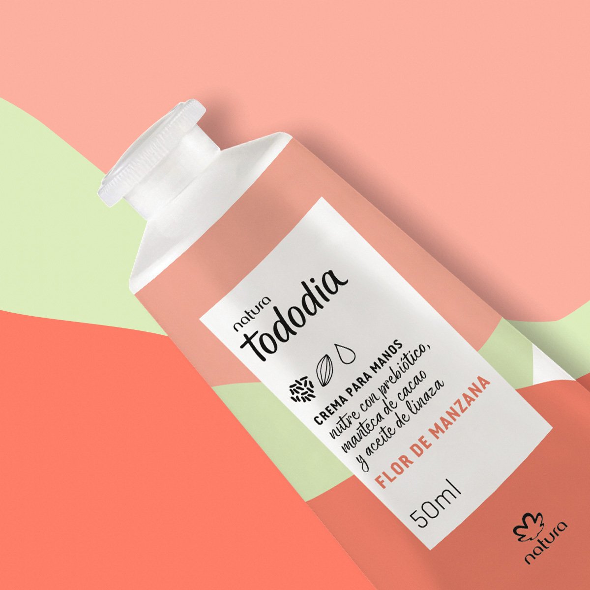 Crema para Manos Tododia Flor de Manzana 50 ml